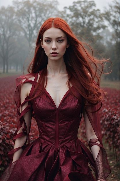 Red Hair Red Dress, Elegant Red Dress, Ginger Dress, Burgundy Dress, Red Prom Dress, Ginger Hair, Elegant Dress, Art Studio, Red Hair