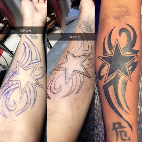 Dallas cowboys tattoo Dallas Cowboys Star Tattoo, Dallas Cowboys Tattoos For Women, Dallas Cowboys Tattoos Men, Dallas Tattoo Ideas, Elbow Star Tattoo, Cowboys Tattoo, Dc Tattoos, Dallas Cowboys Tattoo, Saved Quotes