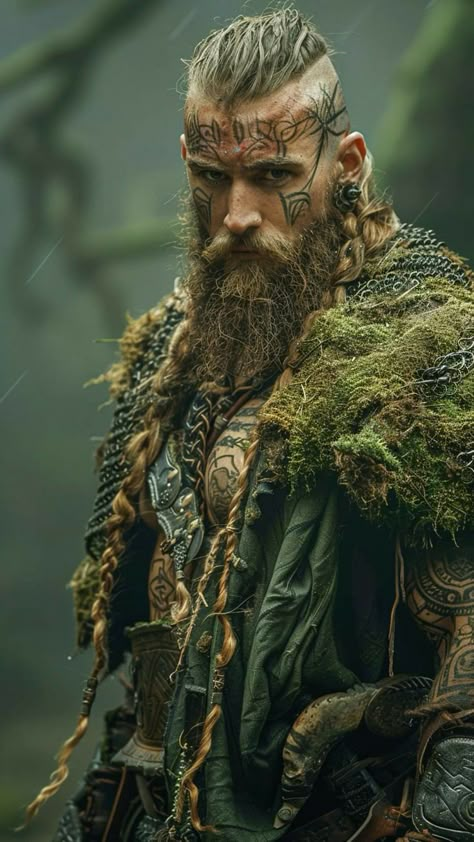 Celtic Warriors Men, Modern Viking Men, Celtic Warrior Art, Viking Photoshoot Men, Viking Man, Celtic Warrior, Viking Warrior Art Men, Viking Model Male, Viking Warrior Body Painting