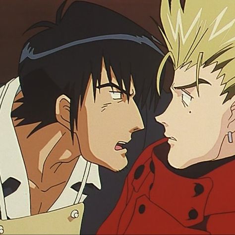 Vash Wolfwood, Trigun Stampede, Samurai Champloo, Random Anime, Anime Hair, Cowboy Bebop, 90s Anime, Funky Art, Anime Shows