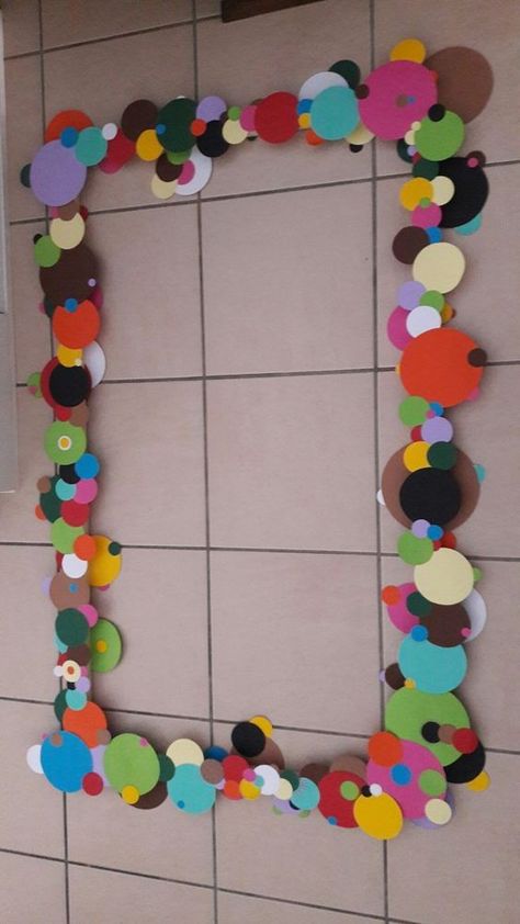 Border For School Board, Easy Home Birthday Decor, Circle Board Ideas, Diy Bulletin Border, Border For Board Decoration, School Board Border Ideas, Softboard Decoration Ideas, Softboard Borders Ideas, Bulletin Border Ideas