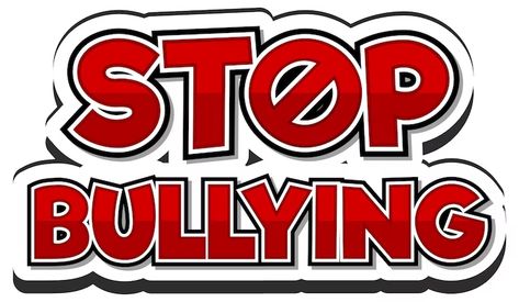 Premium Vector | Stop bullying text for banner or poster design Stop Bully, Stop Bulling, Banner Cartoon, Blank Banner, Cartoon Logo, Cartoon Drawing, Premium Vector, Graphic Resources, Poster Design