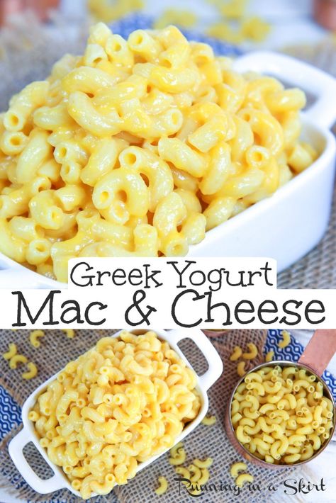 Greek Yogurt Mac and Cheese - Creamy & Healthy Greek Yogurt Mac And Cheese, Yogurt Mac And Cheese, Healthy Mac N Cheese Recipe, Healthy Cheese Recipes, Healthy Mac And Cheese, Mac And Cheese Healthy, Healthy Mac N Cheese, Best Mac N Cheese Recipe, Homemade Cheese Sauce