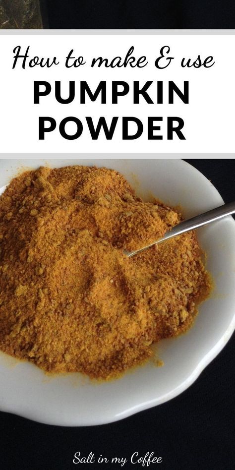 Have pumpkins that need to get used up? Pumpkin powder is a great way to preserve pumpkins in a way that can easily be added to baked goods. It can even be used to make pumpkin pie! Pumpkin had many health benefits and its uses don't have to be limited to the fall. This recipe shows you how to make your own pumpkin powder for use all year long. Try it today! #pumpkins #foodpreservation #homesteading #selfsufficientliving #dehydratorrecipes #dehydratedfood Preserve Pumpkins, Pumpkin Flour, Pumpkin Powder, Pie Pumpkins, Dehydrating Food Storage, Homemade Dry Mixes, Christmas Checklist, Up Pumpkin, Dehydrated Foods