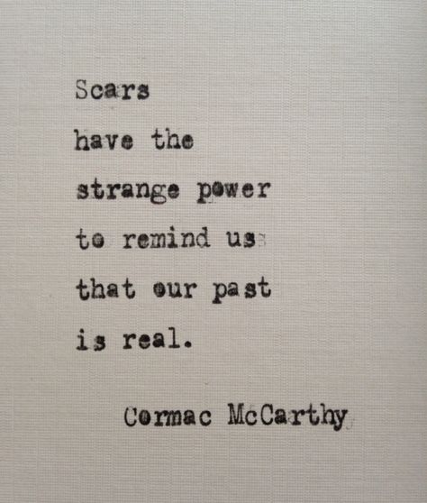 Short Jesus Quotes, Cormac Mccarthy Quotes, Paper Quotes, Cormac Mccarthy, Antique Typewriter, Hand Type, Truth Hurts, Trendy Quotes, Writing Quotes