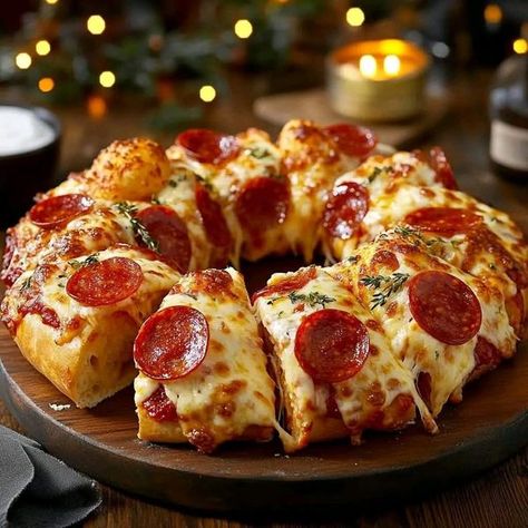 Grandma's Recipes Game Day Pull Apart Pizza, Pepperoni Cheesy Bread, Pepperoni Bundt Bread, Pizza Poppers Recipe Crescent Rolls, Pizza Pull Apart Bread With Pizza Dough, Pizza Ring With Pizza Dough, Crockpot Pull Apart Pizza, Pizza Bake With Biscuits, Monkey Bread Pizza Pull Apart