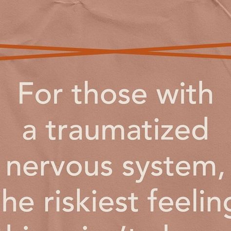 Danica Harris, Ph.D., SEP on Instagram: "When we get accustomed to high intensity environments, when chaos was the norm, or when our nervous system has a tendency towards activation, it makes sense that our perception of safety and risk would be skewed. 

And if our sense of safety and risk are filtered through the lens of our trauma responses, it makes sense that making moves in service of our healing would feel challenging. We might find that doing what we know, even if it mirrors our traumatic past, feels better and safer to us and our bodies.

This is why we need to take small, measured risks. This is why we need to soften in places we’ve historically been hard. This is why we strive for 1% better and progress over perfection. This is why a little at a time is key. This is why heal Seeking Safety, Progress Over Perfection, High Risk, Nervous System, Our Body, Make Sense, Feel Better, Try On, No Response