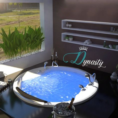 Sims 4 Cc Hotel Stuff, Sims 4 Cc Functional Hot Tub, Sims 4 Tub Cc, Sims 4 Jacuzzi, Sims 4 Jacuzzi Cc, Ts4 Pool Cc, Sims 4 Blender Objects, Blender Sims 4, Sims 4 Bathtub