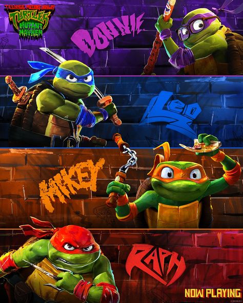 Tmnt Wallpaper, Ninja Turtles Mutant Mayhem, Ninga Turtles, Tmnt Mutant Mayhem, Turtle Wallpaper, Tmnt Birthday, Ninja Turtles Movie, Tmnt Movie, Tmnt Party