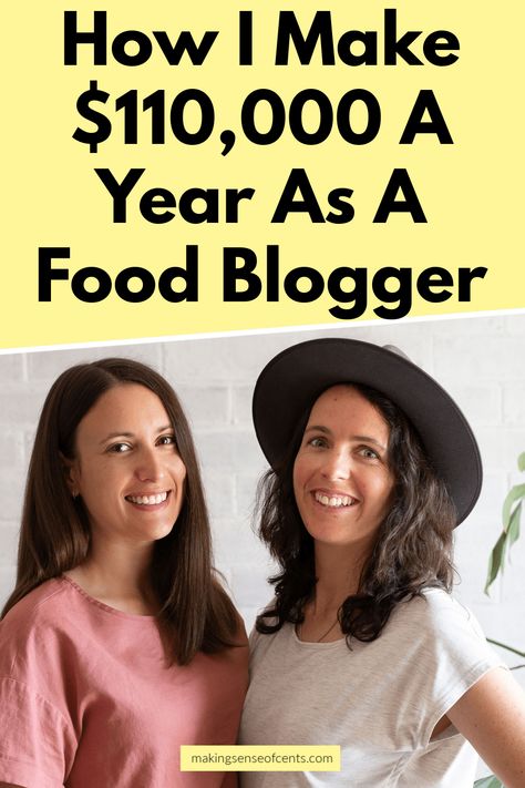 How to become a food blogger: Here is how I make $110,000 a year with my food blog. I include tips on page views, monetization, and more. Earn Extra Money From Home, Food Critic, Using Pinterest, Food Content, Food Photography Tips, Earn Extra Money, Bakery Recipes, My Food, Money Fast