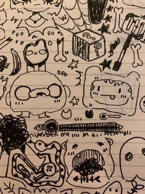 Adventure Time Doodles Easy, Adventure Time Sketchbook, Adventure Time Art Style Reference, Adventure Time Drawings Sketches, Adventure Time Sketches, Adventure Time Doodles, Adventure Time Book, Drawing Adventure Time, Adventure Time Art Style