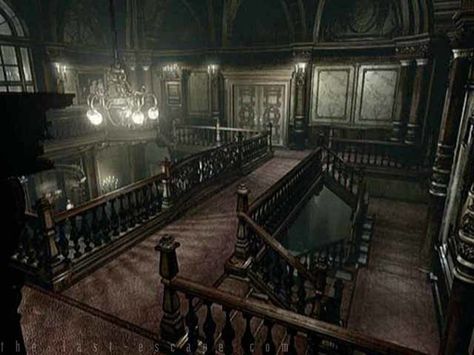 Main Hall Resident Evil Theme, Steven Crain, Trevor Chamberlain, Spencer Mansion, Tomb Raider 2, Heather Mason, Organization Aesthetic, Gothic Mansion, Fear God