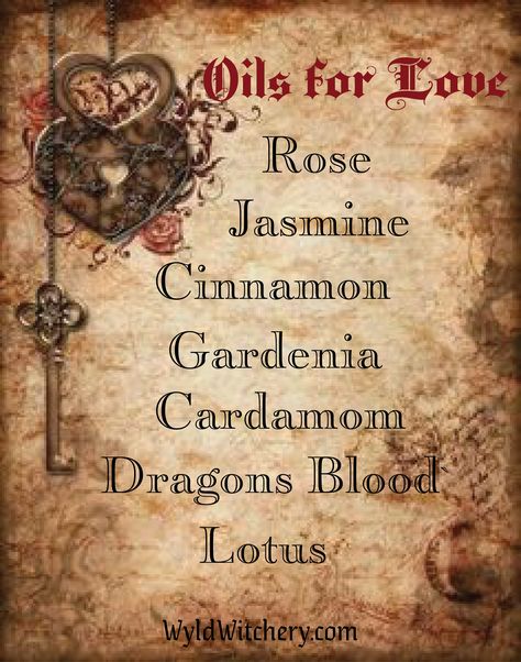 Essential Oils for Love #Wicca #Witchcraft #Love #Spells Essential Oils For Love, Candle Manufacturers, Witchcraft Love, Wicca Love Spell, Essential Oil Perfume Blends, Magick Oil, Candle Making For Beginners, Witchcraft Love Spells, Wicca Recipes