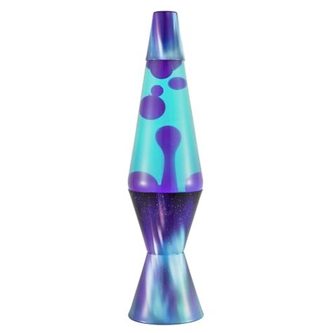 Lava® Lamp - 14.5" Aurora Borealis - The Original Motion Light - Purple Wax and Blue Liquid - Item #2047 (Amazon Exclusive) Purple Lava Lamp, Novi Stars, Motion Light, Blue Liquid, Lava Lamps, Motion Lights, Homemade Candles, Ceiling Fan In Kitchen, Bath Fixtures