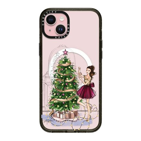 The Highest Bough (Brunette) Christmas Fashion Illustration Case – CASETiFY Christmas Fashion Illustration, Holly Nichols, Casetify Cases, Casetify Iphone, Clear Case, Christmas Fashion, Clear Cases, Phone Cases Protective, Tech Accessories