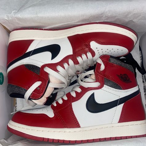 Air Jordan 1 Retro High Og “Lost And Found” Size 6.5 Brand New Fit Womens Size 8 Air Jordan Red, Red Jordans, Pretty Shoes Sneakers, Jordan Red, Fit Womens, Cute Nike Shoes, Nike Air Jordans, Air Jordan 1 Retro High Og, Air Jordan 1 Retro High