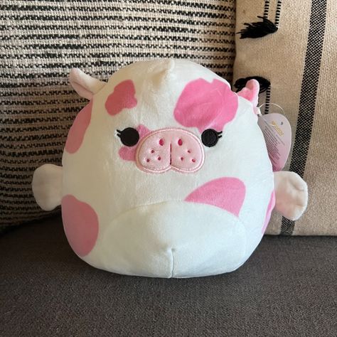 Sea Cow, Cute Squishies, Stuffed Animals, 12th Birthday, Fun Cup, Cute Stuffed Animals, Cute Plush, Cute Pink, Plush Toy