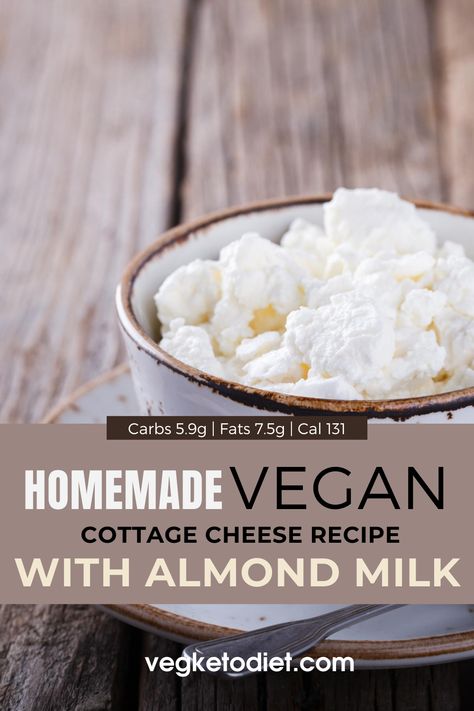 Dairy Free Butter Recipe, Vegan Picnic Food, Vegan Cottage Cheese, Keto Cottage Cheese, Vegan Spreads, Cashew Cheese Recipe, Cottage Cheese Recipe, Vegan Picnic, Healthy Breakfast Idea