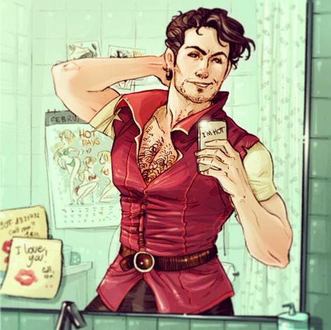 Simona bonafini Gaston Gaston Fanart, Gaston And Belle, Gaston Beauty And The Beast, Geek Guy, Competition Costumes, Belle Disney, Cartoon Man, Disney Plus, Fairy Art