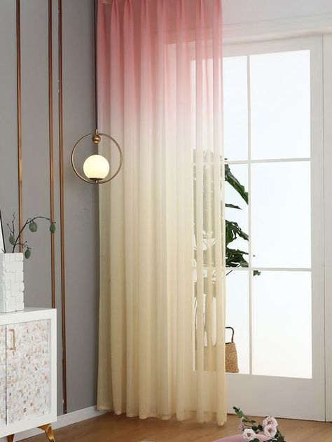 Curtains 101: how to choose your perfect curtains Gradient Curtains, Mesh Curtain, Decorating Rooms, The Shade Store, Dark Curtains, Curtain Headings, Buy Curtains, Curtain Length, Room Stuff