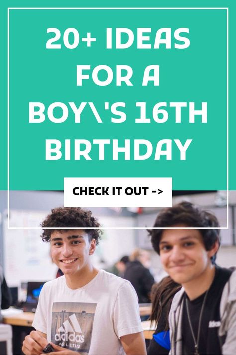 Male Sweet 16 Party Ideas, 16 Birthday Boys, 16 Birthday For Son, 16 Birthday Ideas For Boys, Sweet 16 For Boys Ideas, Guys Sweet 16 Ideas, 16 Year Boy Birthday Party Ideas, 16 Birthday Gifts For Boys, Sweet 16 Boy Gift Ideas