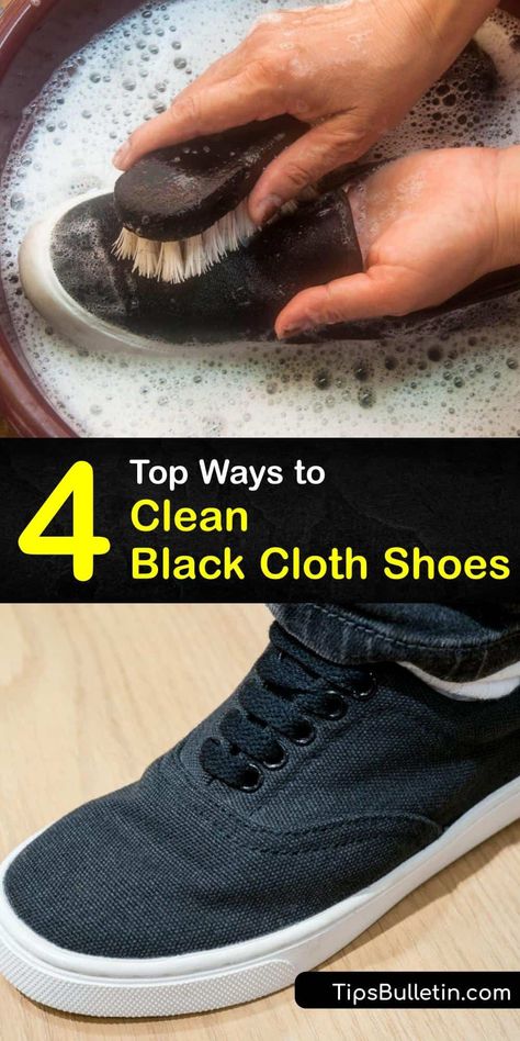 Try these home remedies for cleaning your black leather shoe, fabric shoes, white shoes, or canvas shoes. Learn how to use ingredients like laundry detergent and shoe polish to remove a salt stain, and how to buff suede with a suede brush. #clean #black #fabric #shoes How To Clean White Shoes, Diy Household Cleaners, Suede Vans, Color Converse, Black Shoes Sneakers, Natural Cleaning Solutions, Black Canvas Shoes, White Canvas Shoes, Sweat Stains