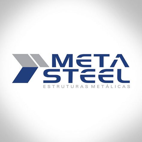 Meta Steel Steel Company Logo Design, Metal Company Logo, Steel Logo Design, Steel Workshop, St Logo, Metal Manufacturing, Steel Logo, Branding Company, Logo Design Inspiration Branding