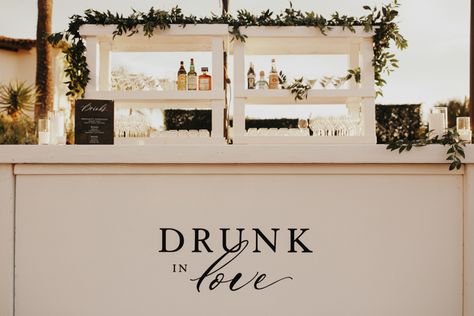 We've rounded up everything you need to know about creating a dreamy and efficient wedding reception bar that works for you and your budget. Bar Wedding Reception, Reception Bar, Drunk In Love, Wedding Goals, Wedding Bar, Junebug Weddings, Here Comes The Bride, Wedding Bells, Marry Me