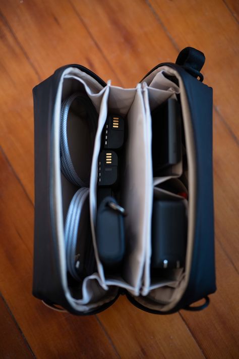 The Digital Nomad's Toolkit: What's Inside My Tech Bag? — Signed Sojourner Digital Nomad Essentials, Mochila Edc, Tech Organization, Tech Bag, Universal Adapter, Travel Products, Travel Adapter, Portable Power Bank, Aesthetic Ideas