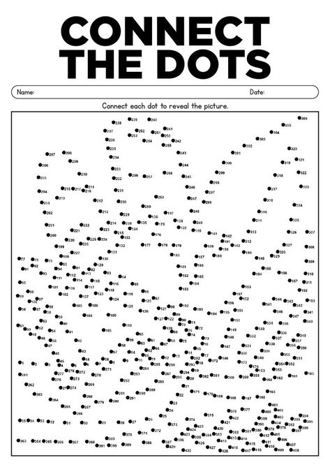 Improve your cognitive skills with these challenging advanced connect the dots worksheets designed to enhance your problem-solving abilities. Whether you're a kid or an adult, these intricate puzzles will keep you engaged and entertained for hours. Try out these stimulating connect the dots worksheets and level up your critical thinking game! #LearningThroughPuzzles #EducationalFun #ConnectTheDotsGames #advancedconnectdots Connect The Dots For Kids, Hard Dot To Dot, Dot To Dot Puzzles, Dot To Dot Printables, Thinking Games, Dot Letters, Visual Tracking, Dots Free, Dot Worksheets