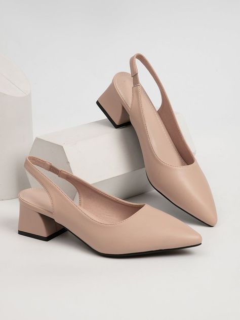 Elegant Shoes Classy, Office Footwear Women, Pump Shoes Flat, Sepatu Pump, Medium Heel Shoes, Fashion Shoes Heels, Shoes Heels Classy, Mid Heel Shoes, Fashion Shoes Flats