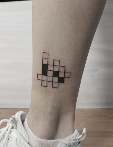 Scrabble Piece Tattoo, Crossword Tattoo Ideas, Crossword Puzzle Tattoo, Crossword Tattoo, Ego Tattoo, Puzzle Tattoo, Puzzle Tattoos, Military Tattoos, Chunky Loafers