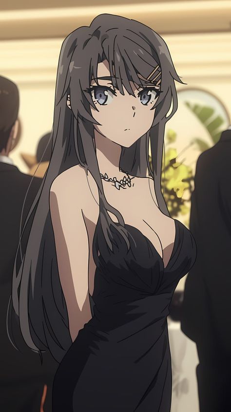 Mai-san Wallpaper, Anime Awards, Anime Events, Anime Wedding, Mai Sakurajima, Queen Anime, Anime Girlxgirl, March 4, Black Tie Event