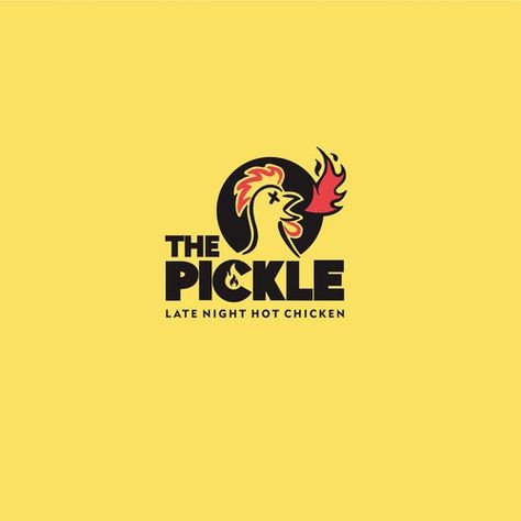 the pickle in Logo Design Inspiration by Simpelturngawur Pickle Logo Design Ideas, Pickle Logo, Timeless Logo Design, Food Bbq, Restaurant Logo, Digital Business Card, Restaurant Logo Design, Cartoon Logo, Cafe Coffee