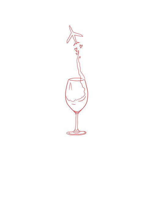 Spilled Wine Glass Tattoo, Wine Lover Tattoo, Florence Tattoo Ideas, Florence Tattoo, Wine Glass Tattoo, Italy Tattoo, Food Tattoos, Mouthwatering Food, Shape Tattoo