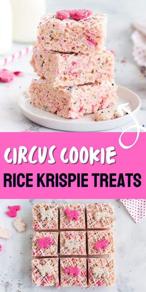 Homemade Rice Krispies, Rice Krispie Treats Recipe, Homemade Rice Krispies Treats, Circus Animal Cookie, Animal Cookie, Krispie Treats Recipe, Rice Krispies Treats, Krispy Treats, Marshmallow Treats