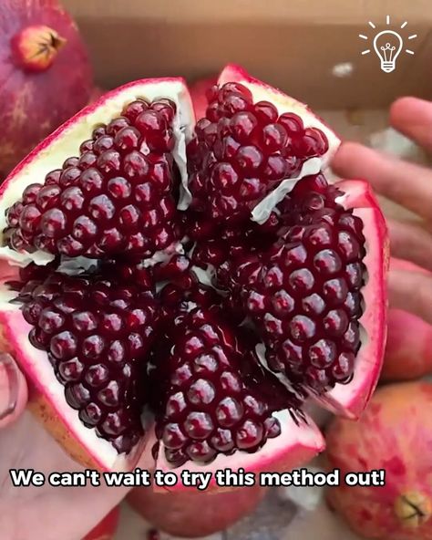 How To Reseed A Pomegranate, How To Peel A Pomegranate, Cut Pomegranate, How To Cut Pomegranate, Create A Signature, Food Tips, Test Kitchen, Simple Life, Food Hacks