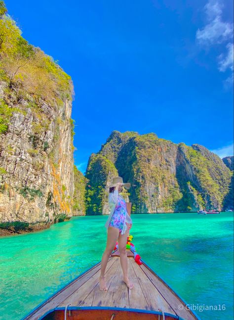 Pileh lagoon at PhiPhi island ,Thailand Pileh Lagoon Thailand, Phiphi Thailand, Photography Genres, Family Adventure, Thailand Travel, Dream Destinations, Thailand, Photography, Travel