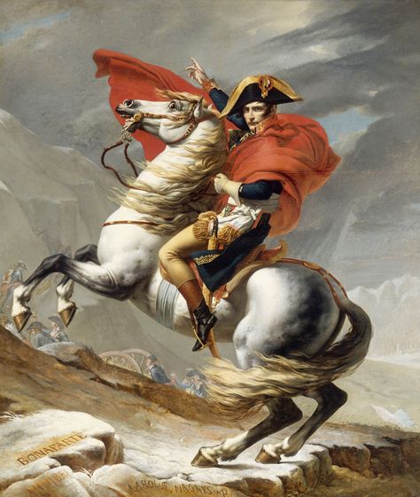 Jacques-Louis David Bonaparte franchissant le Grand-Saint-Bernard #artwork oil painting Napoleon Bonaparte #4K #wallpaper #hdwallpaper #desktop Napoleon Crossing The Alps, Jacques Louis David, Pop Art Vintage, Work Portfolio, Francisco Goya, Napoleon Bonaparte, Edgar Degas, St Bernard, The Alps