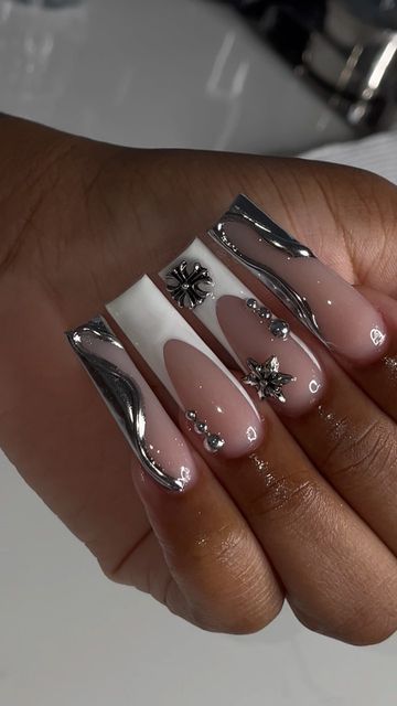 Long Nail Inspo Baddie Summer, Cut Nails, Long Acrylic Nail Designs, Colored Acrylic Nails, Girly Acrylic Nails, Her Nails, Short Square Acrylic Nails, Long Acrylic Nails Coffin, Acrylic Nails Coffin Pink