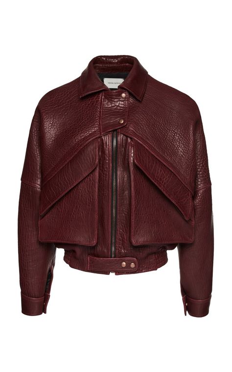 Collection Moodboard, Burgundy Leather Jacket, 15th August, Fall 24, Deep Winter, Magda Butrym, Sheep Leather, Oversized Jacket, Leather Biker Jacket