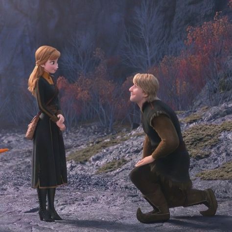 Pixar Couples, Frozen Anna And Kristoff, Frozen Aesthetic, Arendelle Frozen, Kristoff Frozen, Disney Movie Scenes, Anna Kristoff, Barbie Disney, Frozen Art