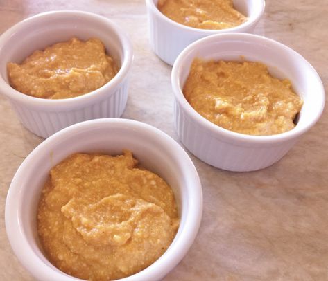 Microwave Pumpkin, Ricotta Breakfast, Pumpkin Pudding Recipes, Pumpkin Ricotta, Ramekin Recipe, Paleo Pumpkin Pie, Pumpkin Pudding, Ricotta Recipes, Cheese Pumpkin