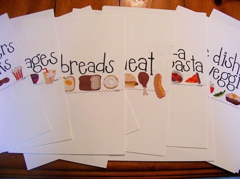 I can't ever find a recipe binder that I like... time to make my own! Binder Categories, Recipe Binder Cover, Recipe Binder Printables, Diy Recipe Binder, Making A Cookbook, Homemade Recipe Books, Diy Cookbook, Recipe Book Diy, Family Recipe Book