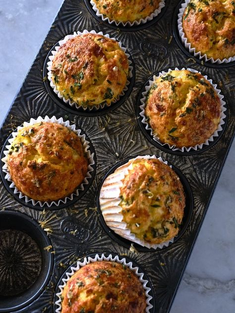 Cottage Cheese Muffins Cottage Cheese Muffins, Recipes Whole Foods, Heidi Swanson, Savory Muffins Recipes, 101 Cookbooks, Cottage Cheese Breakfast, Savoury Muffins, Savory Muffins, Oat Muffins