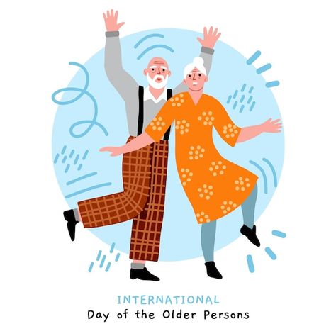 Glass Fusing Projects, Old Person, Elderly Care, International Day, Old Age, Old People, Vector Hand, Time To Celebrate, Web Design Inspiration