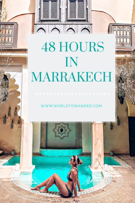 2 Days In Marrakech, Morocco Trip, Morocco Itinerary, La Mamounia, Room Reservation, Morocco Travel, Marrakech Morocco, Small Pool, I Want To Travel