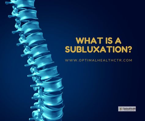 What truly differentiates doctors of chiropractic from any other healthcare professionals is the fact that chiropractors are the only professionals who are trained to diagnose and treat what are called spinal subluxations. "Vertebral subluxation" literally means a slight dislocation or misalignment of the bones in the spine. Have a look at our official website to find how chiropractors heal these subluxations drugfree 👉 https://www.optimalhealthctr.com/about-us/what-are-adjustments.html Spinal Subluxation, Missing Work, Doctor Of Chiropractic, Health And Wellness Center, Chiropractic Adjustment, Strengthening Exercises, Latin Words, Stretching Exercises, Wellness Center