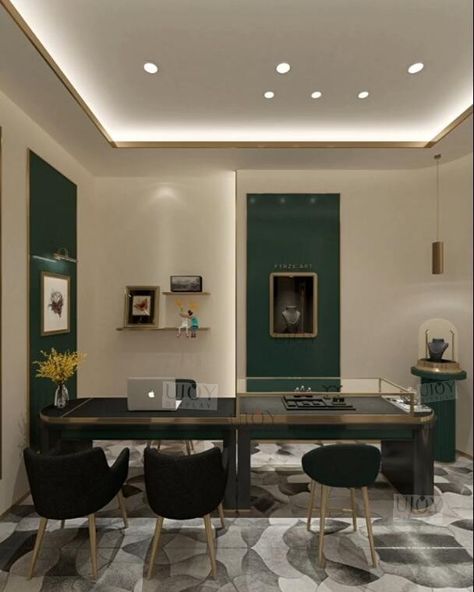 Ujoy high end jewelry retail store showcases The store uses dark green and off-white to create a color contrast. The main body of the jewelry showcases are made of black and gold double-color stainless steel, which is overall high-end and elegant. If you want to get more information of watch store showcase, contact us now. Website：https://www.ujoydisplay.com WhatsApp：+86-15915356787 #jewelrystore #jewelryshop #jewelryretail #jewelryretailer #highendjewelry #jewelryclub #jewelryshowcase #je... High End Jewelry, Jewelry Showcase, Jewelry Showcases, Color Contrast, Retail Store, Black And Gold, Jewelry Stores, Jewelry Shop, Contrasting Colors