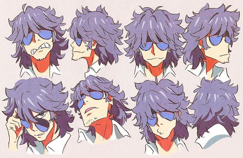 Kill La Kill Art, Studio Trigger, Character Model Sheet, Kill La Kill, 캐릭터 드로잉, Drawing Expressions, Character Design Animation, Cartoon Character Design, 영감을 주는 캐릭터